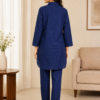 Navy Blue Cotton Co-ord Set - Thumbnail Image 3